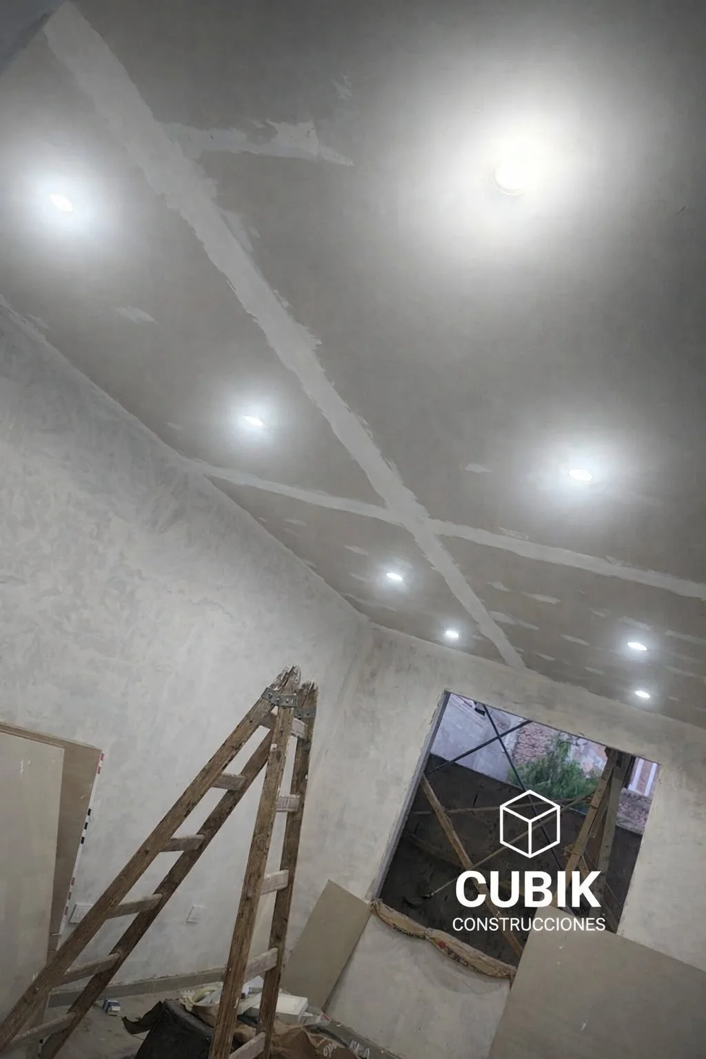 Terminaciones interiores de un proyecto de CUBIK